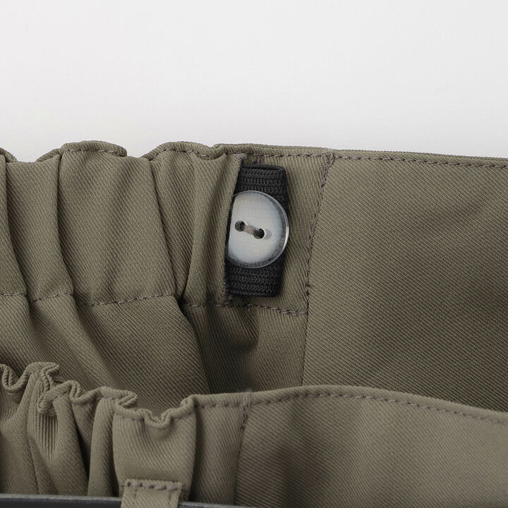 Pleated Mini Skirt with Belt,Light beige, medium image number 3