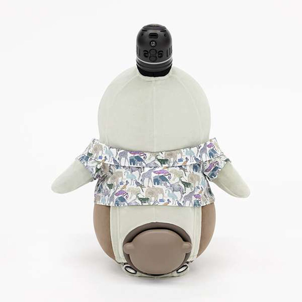 SENSE OF WONDER × LOVOT Liberty Fur Fabric Shirt,Blue, large image number 2