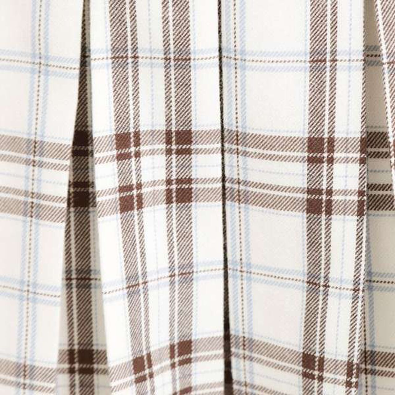 Brushed Pleated Skirt,Charcoal gray, large image number 15