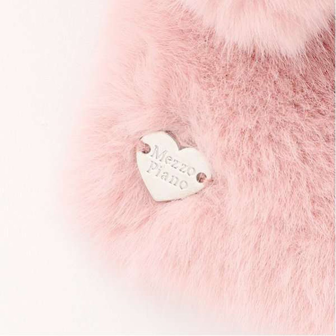 Faux Fur Ribbon Scarf,Ivory, large image number 5