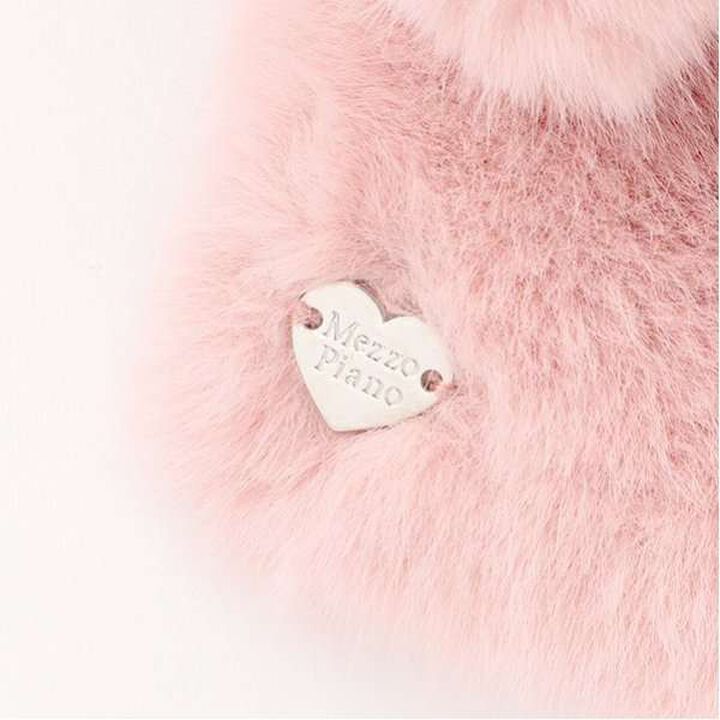 Faux Fur Ribbon Scarf,Ivory, medium image number 5