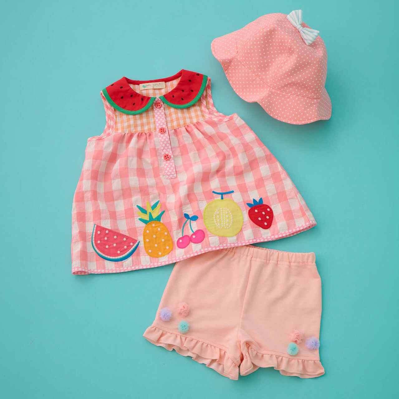 Tulle Pom-Pom Shorts,Mint, large image number 14