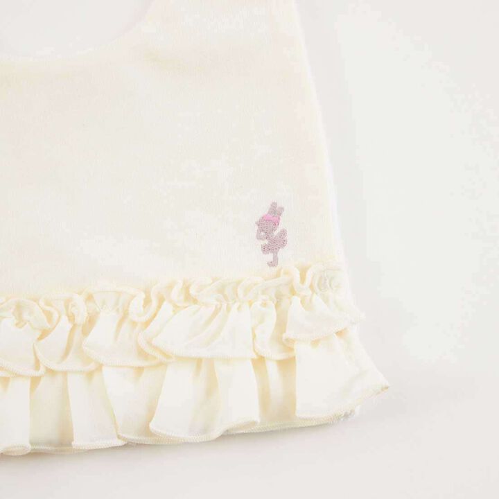 KP Bunny Ear Gift Bag Set: Bib & Bloomers,Off white, medium image number 5