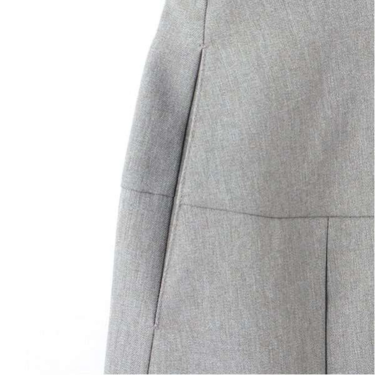 Graduation Attire Box Pleated Skirt-Pants,Light gray, large image number 2