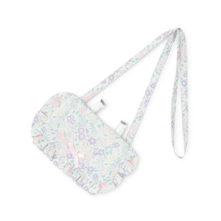 [School-Ready] [Water-Repellent, Anti-Stain, Durable, UV] Frill Detachable Pocket with Ribbon,Blue gray, medium image number 8