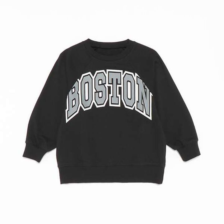 [Link] College Logo Raglan Sleeve Sweatshirt,Gray, medium image number 11