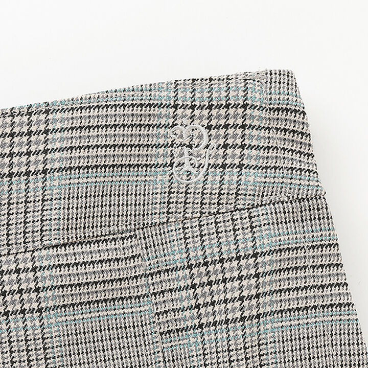 *Box Pleated Skirt-Pants,Gray, medium image number 3