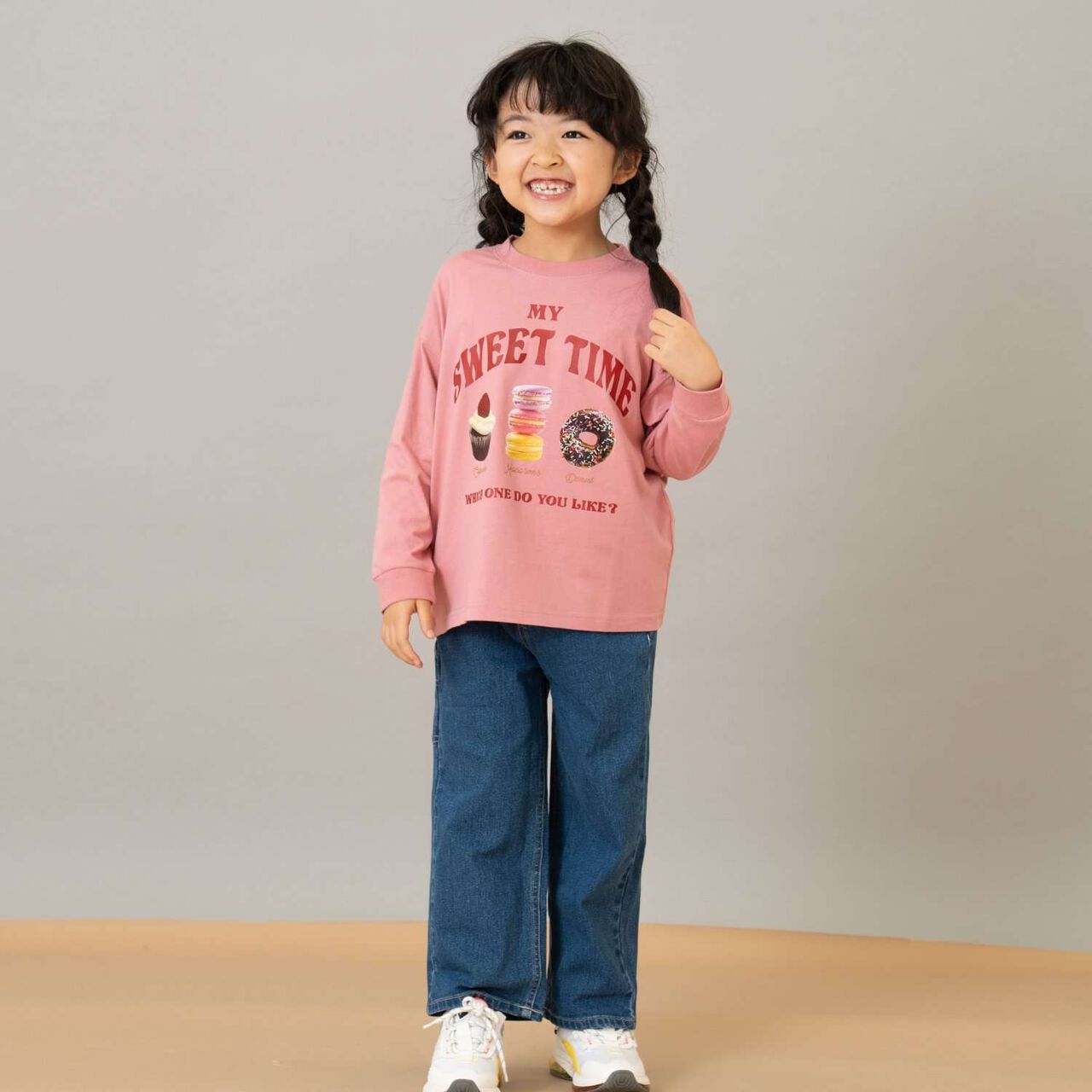 100% Cotton 365D. Assorted Transfer Wide Long Sleeve T-Shirt,Yellow, large image number 13