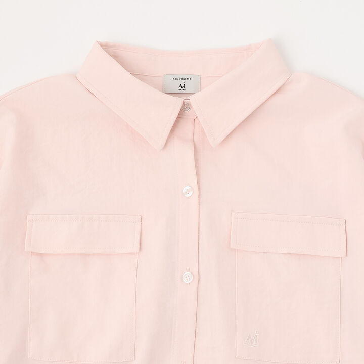 [AMI] Big Shirt × Compact T-Shirt Set,Light pink, medium image number 7