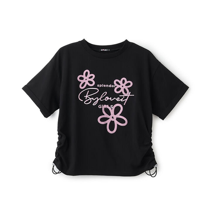 Airbrush Flower T-Shirt,Off white, medium image number 11