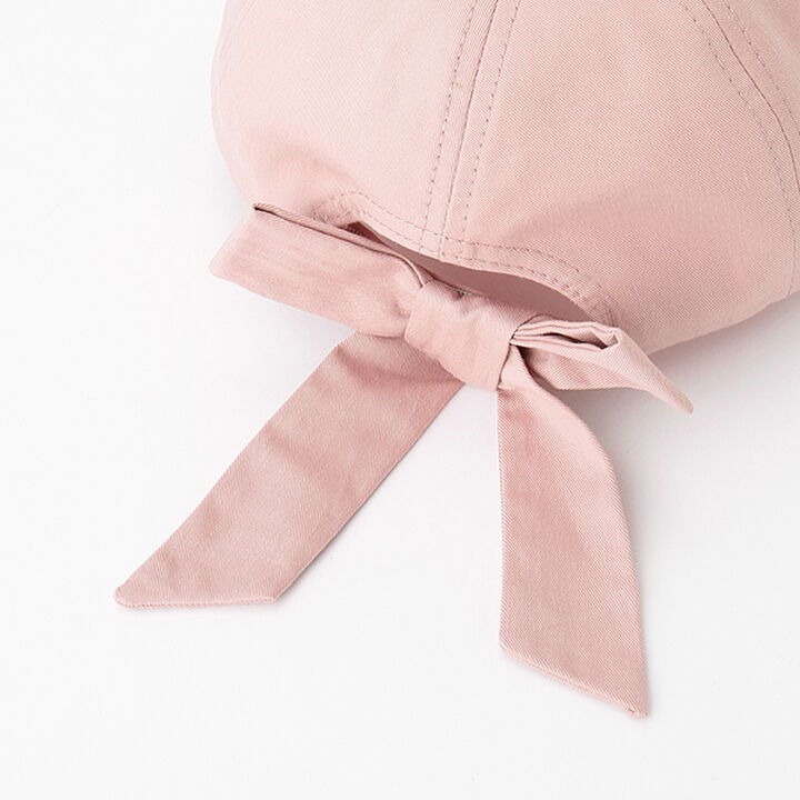 [Link] Back Ribbon Cap (Kids Size),Pearl white, medium image number 17