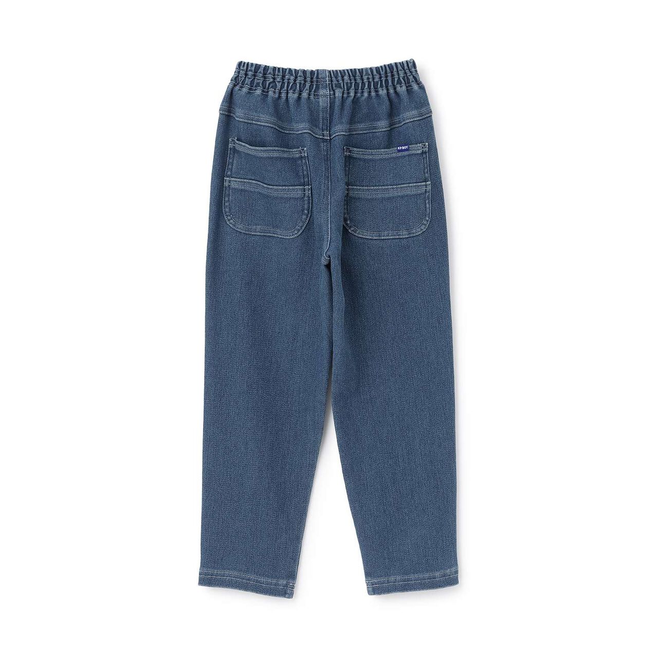 Stretch Denim Pants,Navy, large image number 1