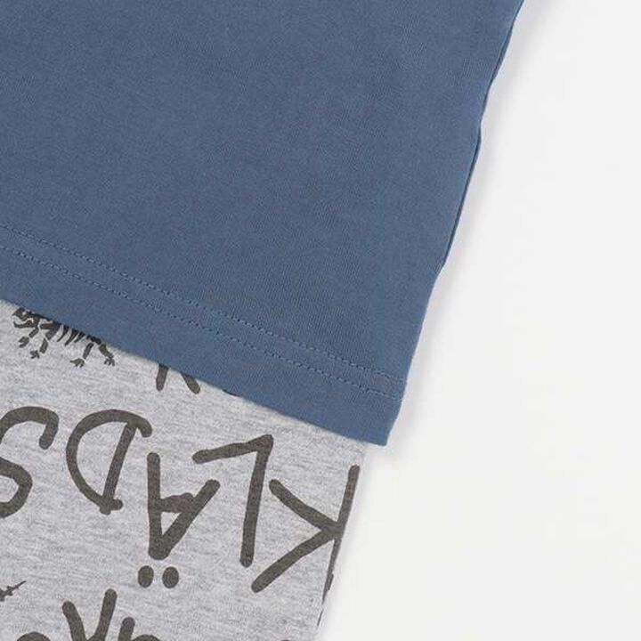 Dinosaur Short Sleeve T-Shirt Outfit Set,Off white, medium image number 15