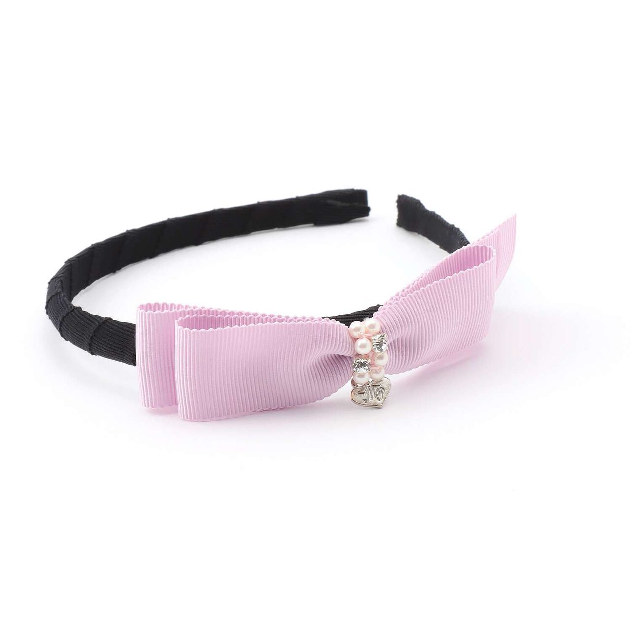 Ribbon Headband,Off white, large image number 2