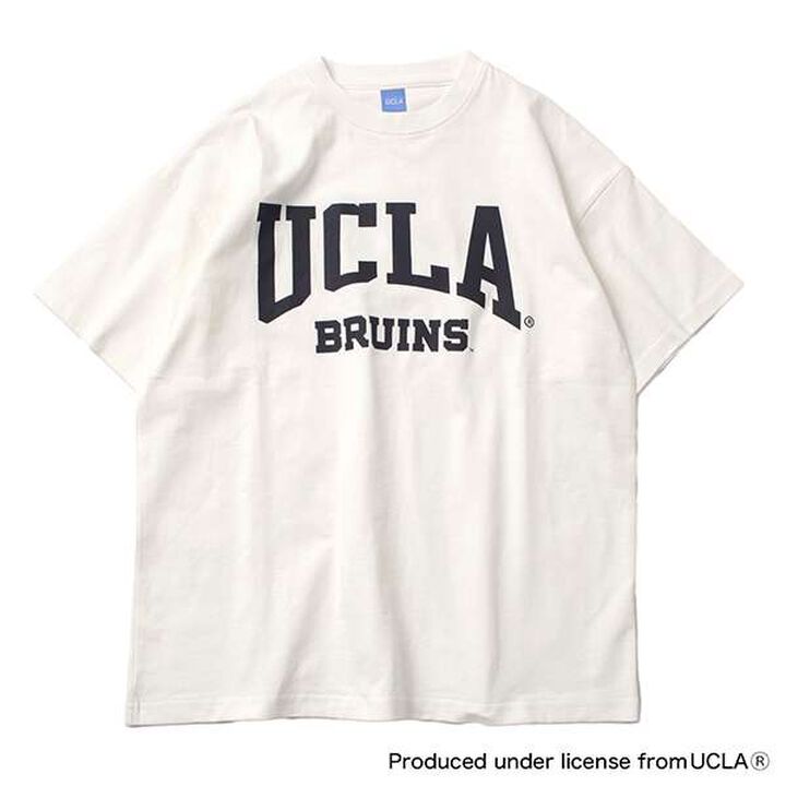 [UCLA] Cotton Front UCLA Logo Short Sleeve T-Shirt,Light blue, medium image number 12
