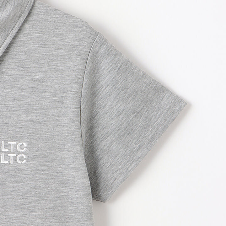 Polo Skirt Outfit Set,Top gray, medium image number 5