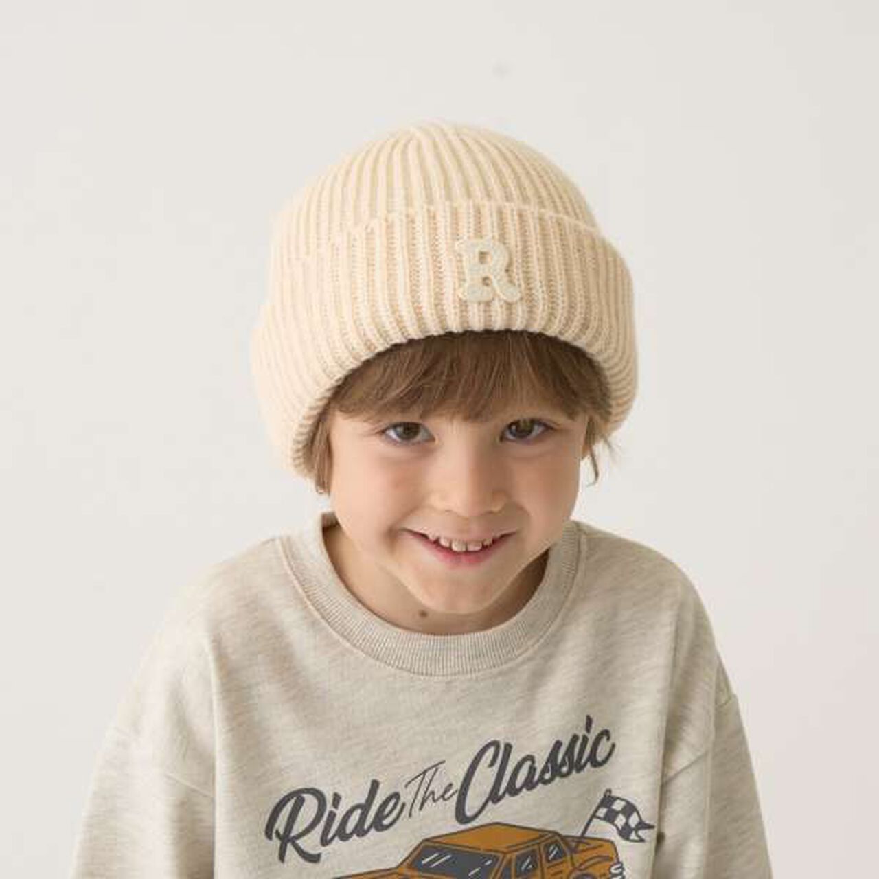 Alphabet Knit Cap,Green, large image number 8