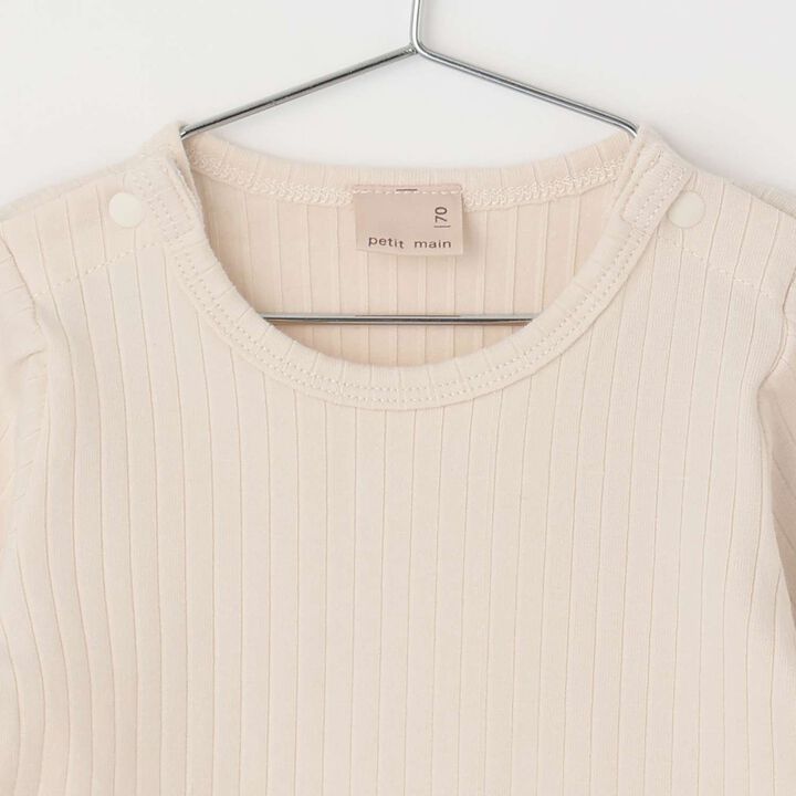 Flower Tulle Long-Sleeve OP Set,Light pink, medium image number 8