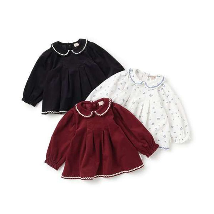 [Link] Charcoal Blouse,Ivory, medium image number 7