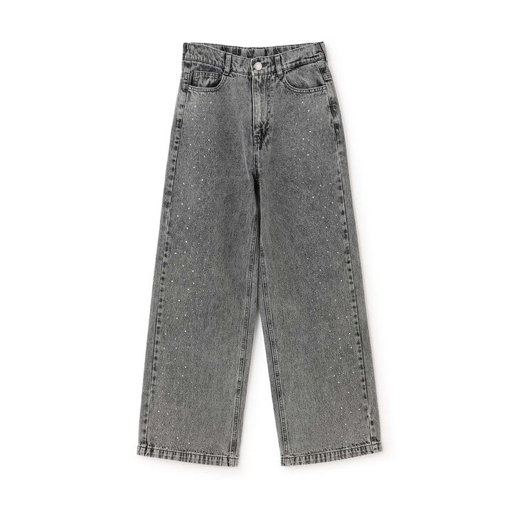 Stylish Stone Denim Pants,Blue, medium image number 16