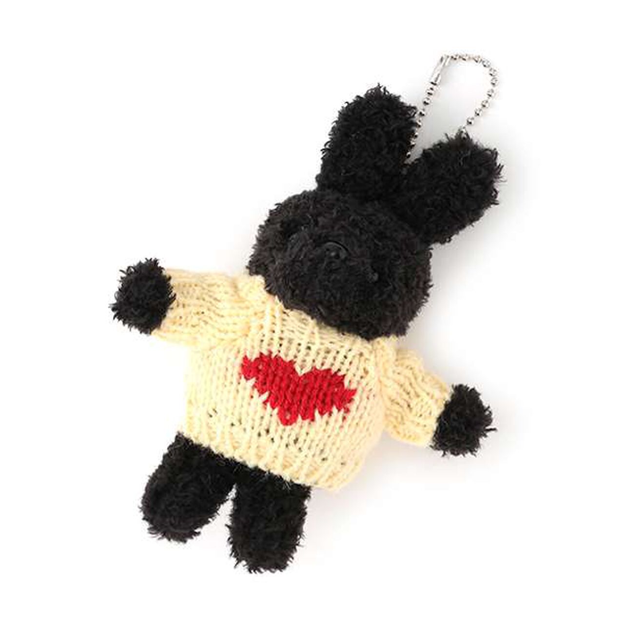 Rabbit Knit Keychain,Lavender, large image number 9