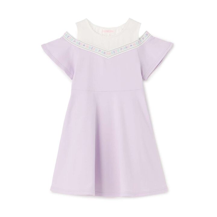 [Restock] Logo Line Cut One-Piece Dress,, medium