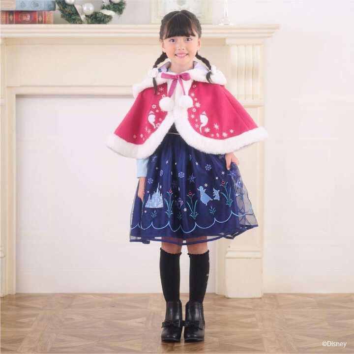 [Frozen] Anna/Nerikiri Poncho,Deep red, medium image number 11