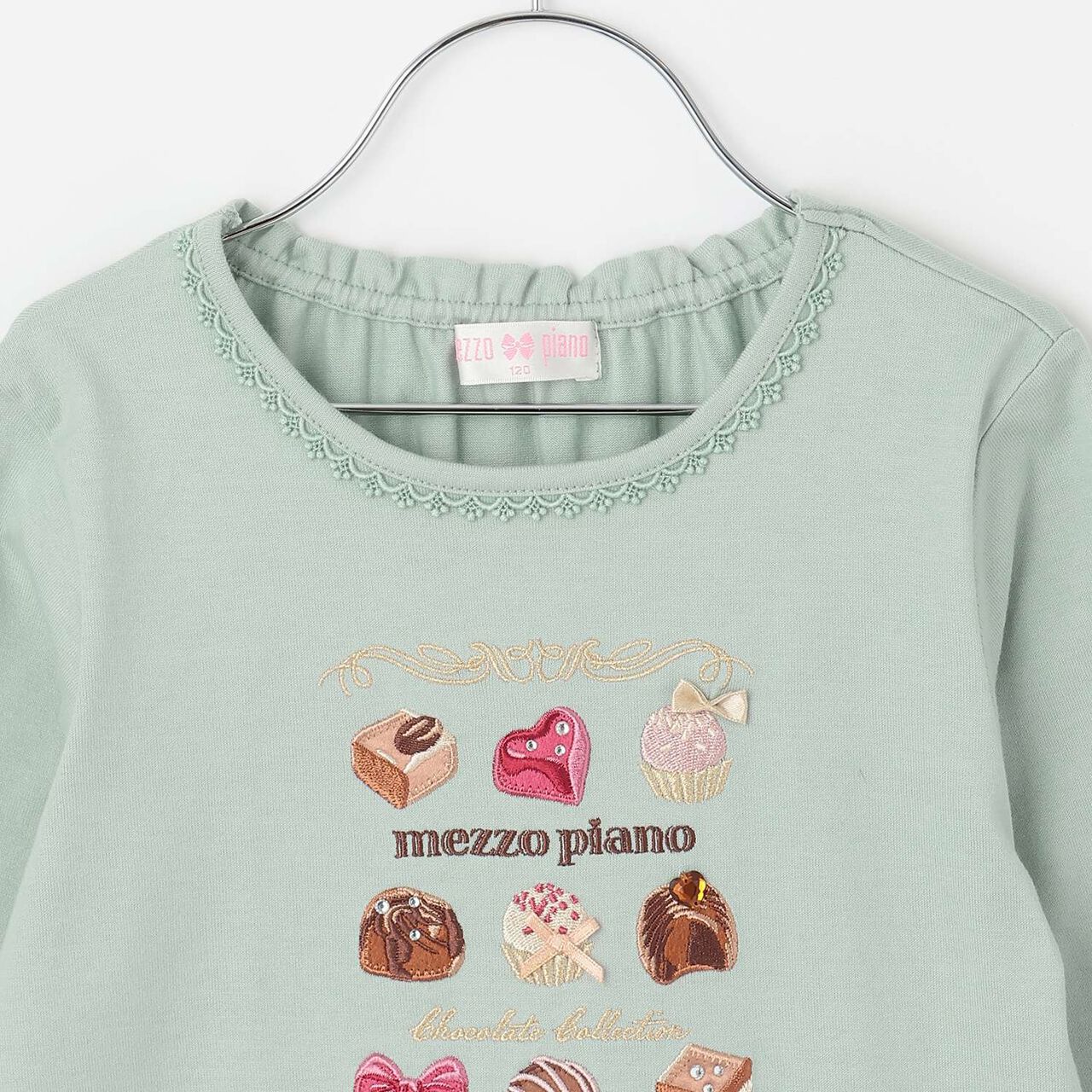 [Restock] Assorted Chocolate Box Long-Sleeve T-Shirt,Pink, large image number 2