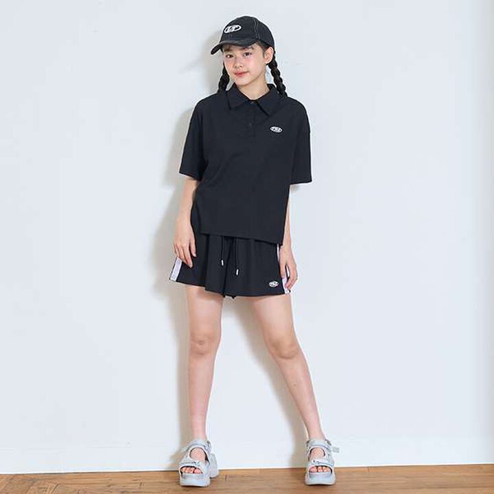 [LTXC] Loose Polo Outfit Set,Smoke white, medium image number 4
