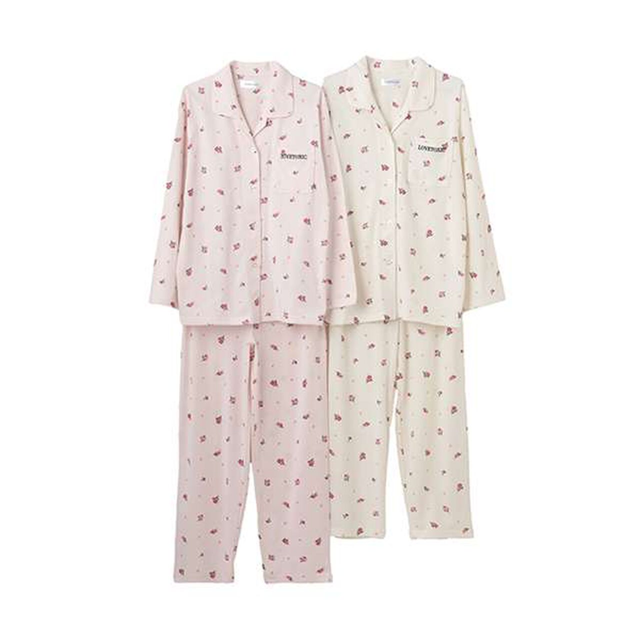 Long-Sleeve Knitwear Set,Pink, large image number 10