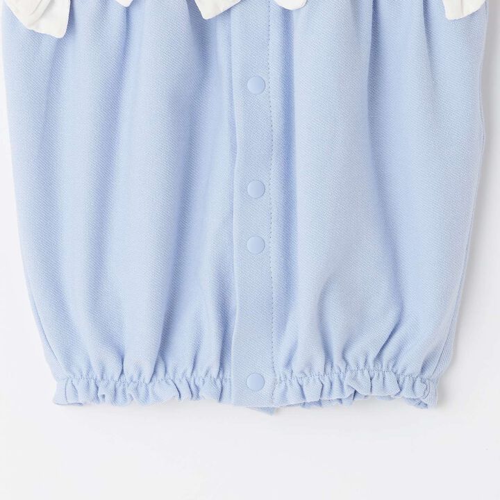 Stripe Pattern 2-Way All-in-One with Ribbon,Red, medium image number 8