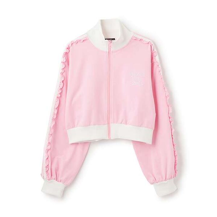 Athletic Zip-Up Track Jacket,Black, medium image number 11