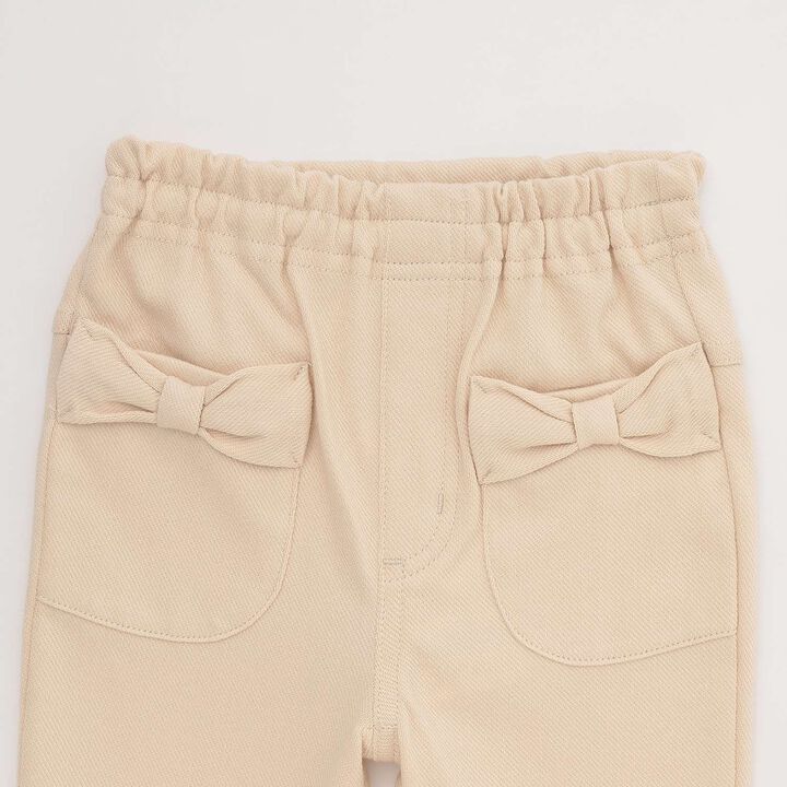 Stretch Twill Cuffed Pants,Pink, medium image number 2