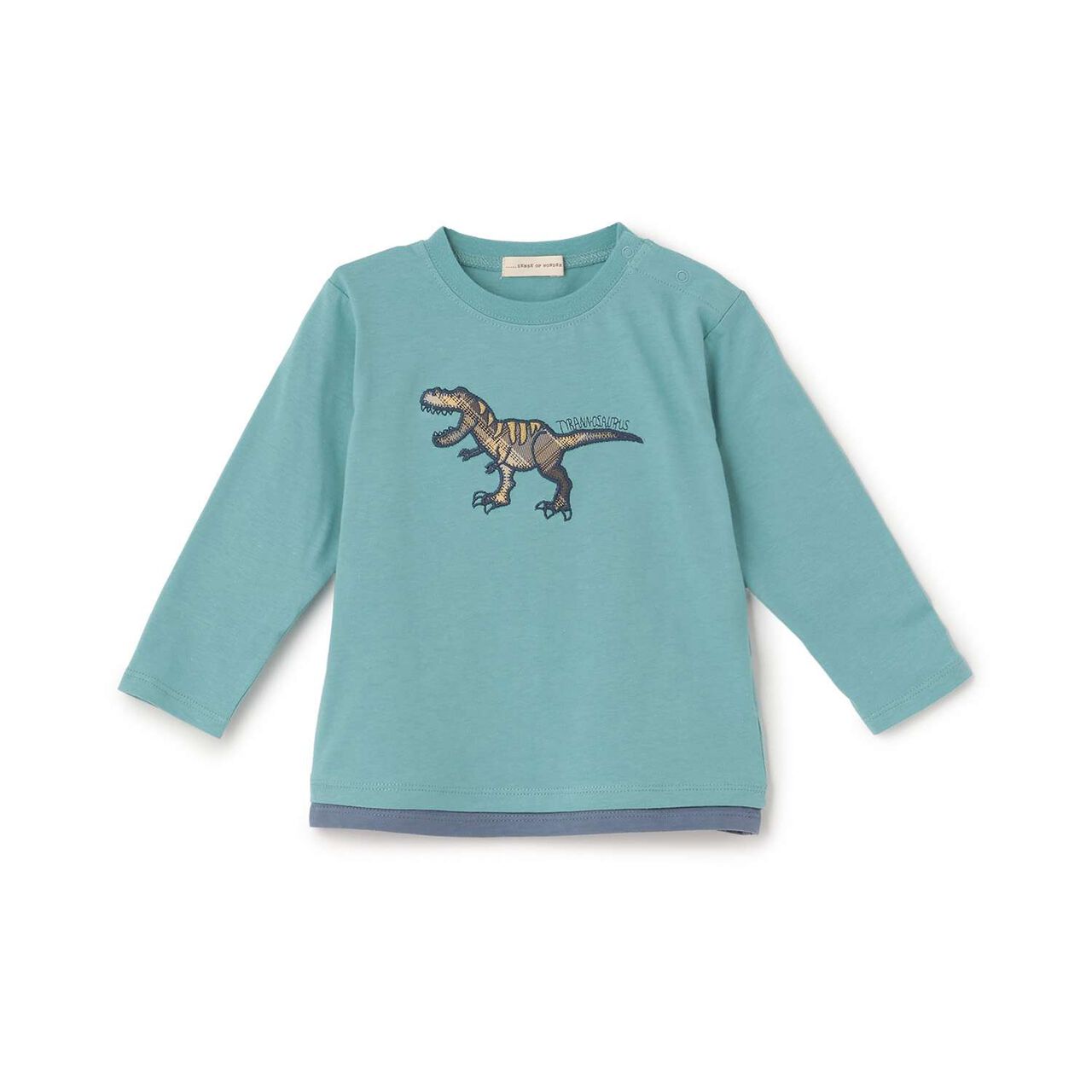 Dinosaur Egg Long-Sleeve T-Shirt,Light blue, large image number 0