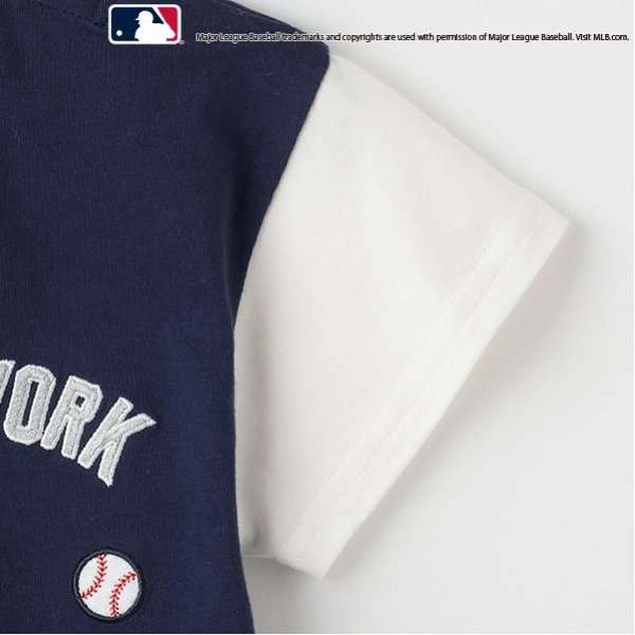 [MLB] Patch T-Shirt,Ivory, large image number 3