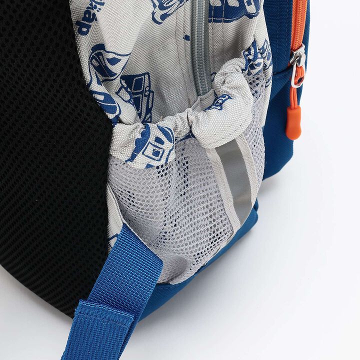 Train Appliqué All-Over Pattern Backpack,Gray, medium image number 6