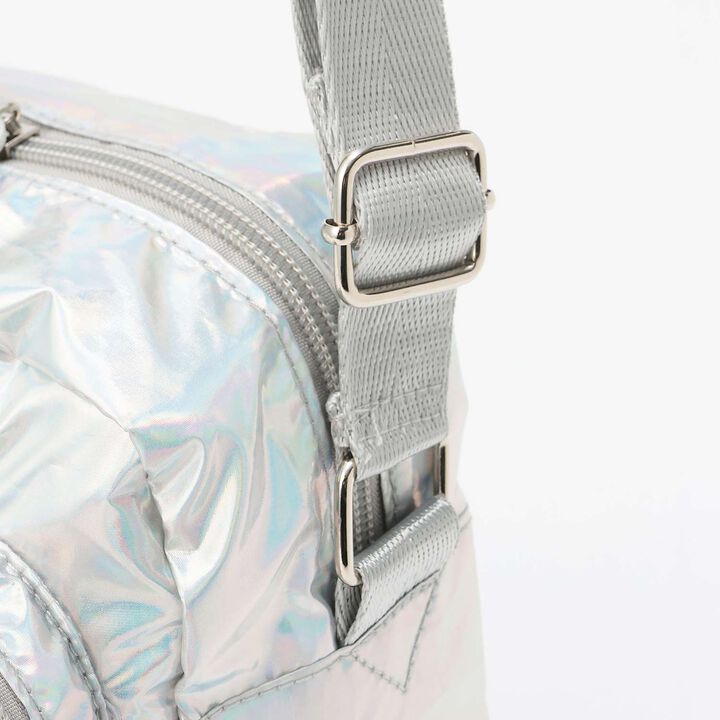 [LTXC] Easy Mesh Pocket Mini Shoulder Bag,Silver, medium image number 7
