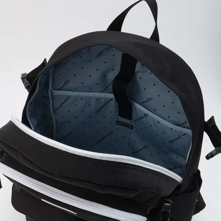 Casual Backpack with Charm,Black, medium image number 13