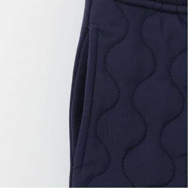 Color Block Quilted Pants,Navy, medium image number 4