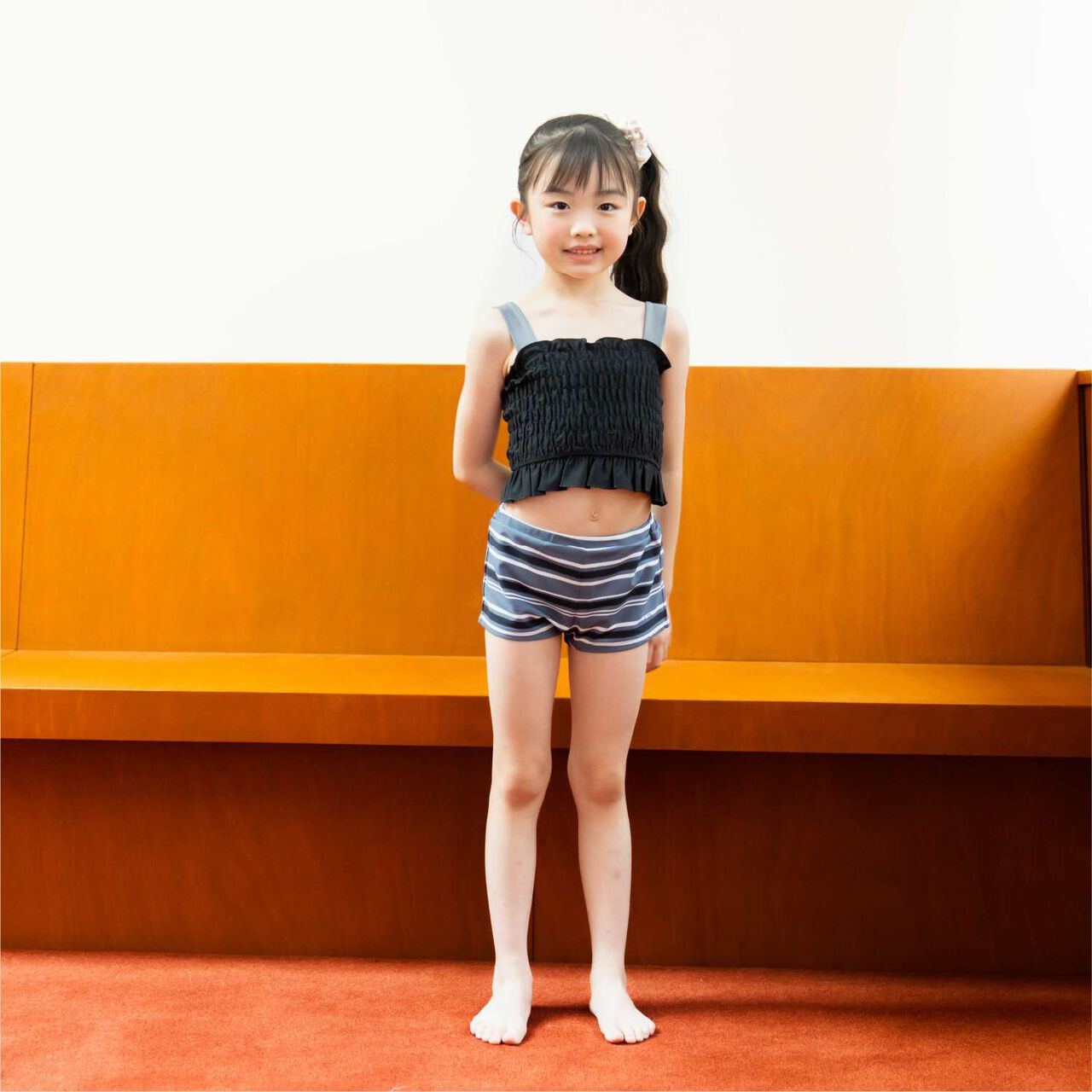 [SWIM] 女童套裝,炭灰色, large image number 0