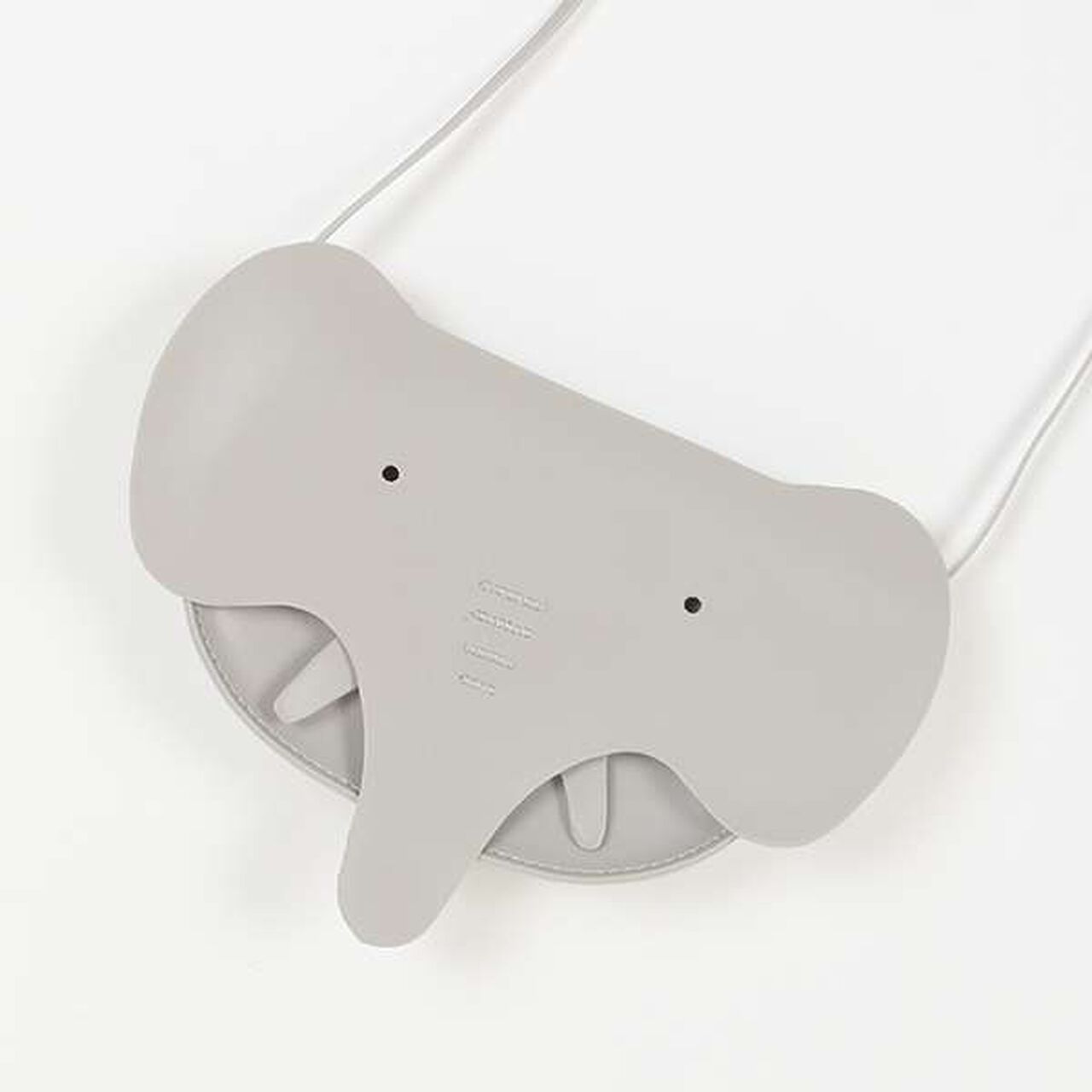 Animal Face Pouch,Gray, large image number 6