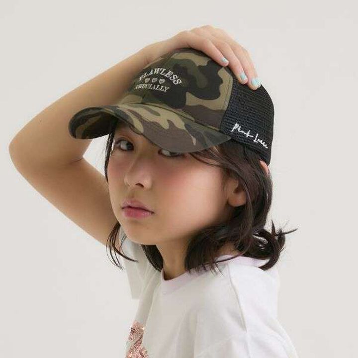 Girly College Logo Mesh Cap,, medium