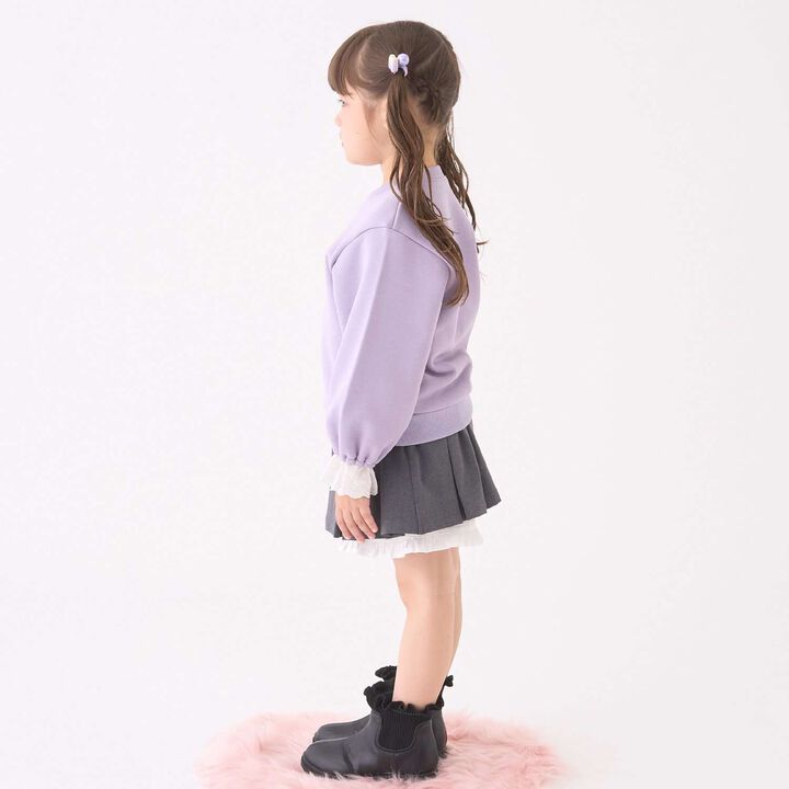 [Lycee Mine Ballet Series] Pleated Skirt (Inner Shorts Included),Charcoal gray, medium image number 33