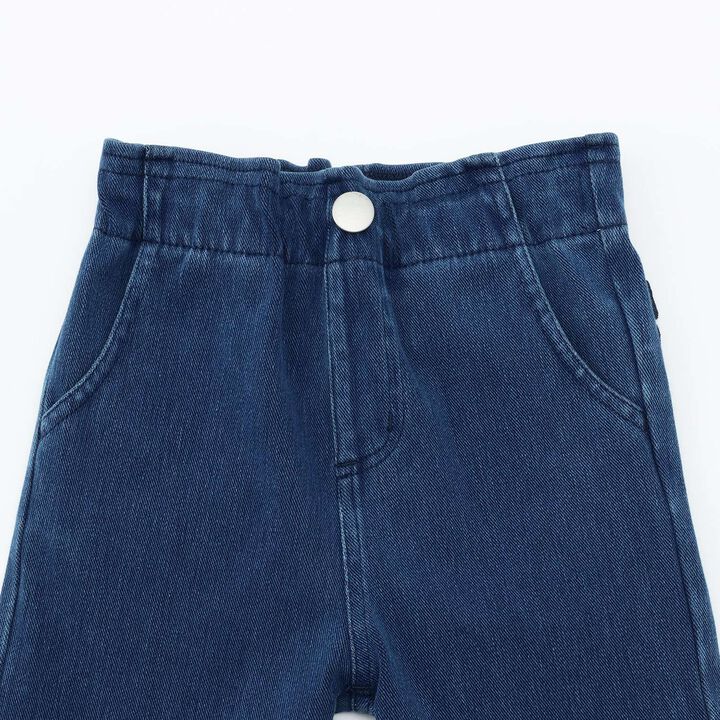 Smile Anti-Stain Pocket Frilled Pants,Pink, medium image number 5