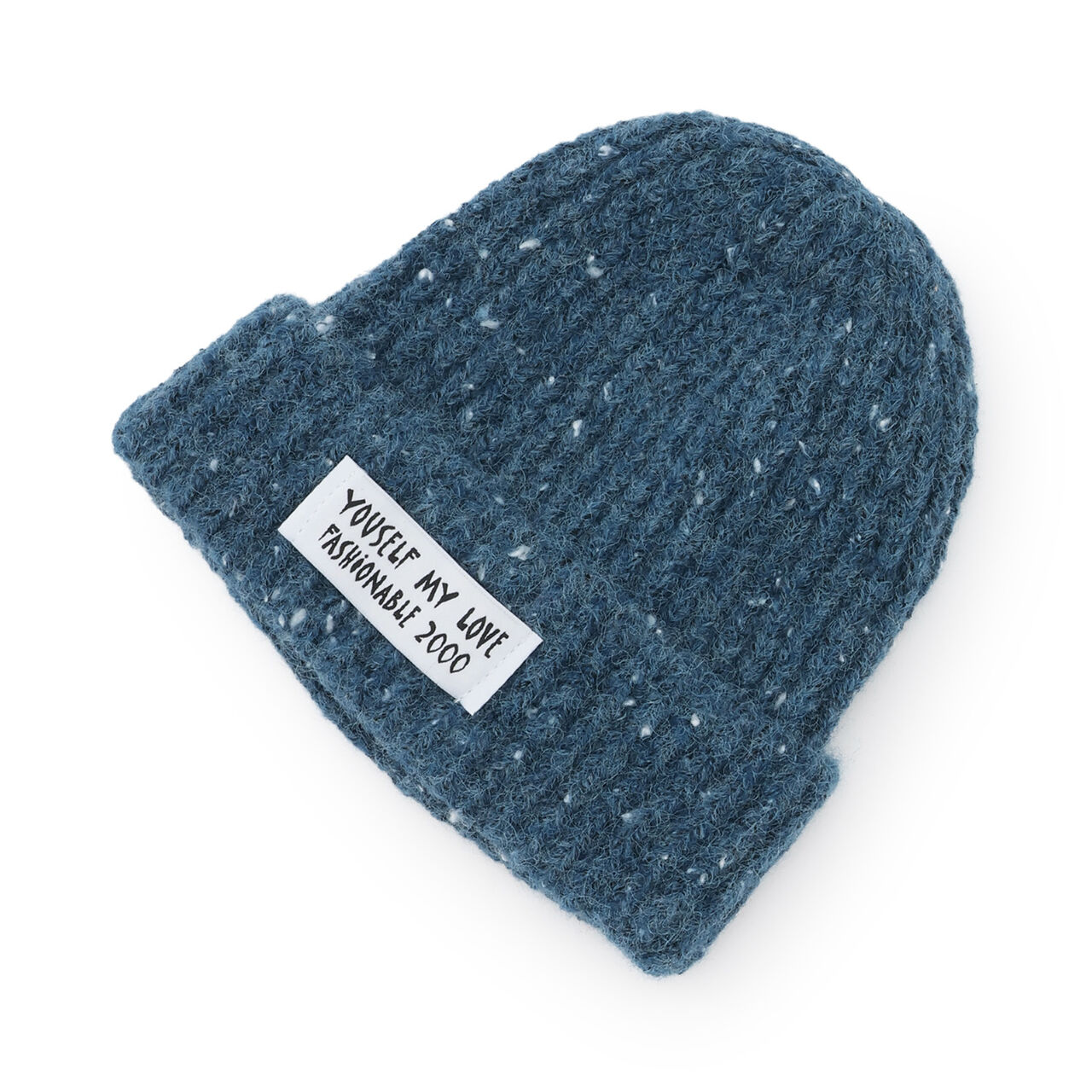 Soft & Fluffy Knit Beanie [Kids Boys],Moderate blue, large image number 4