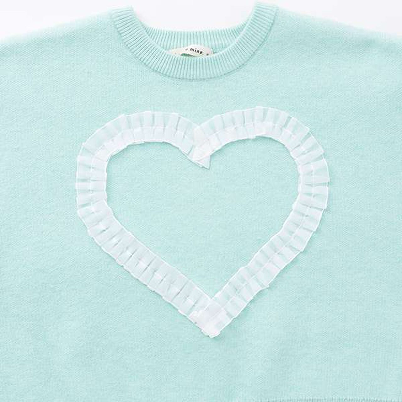 Marshmallow Comfort Machine Washable Heart & Ribbon Assortment Sweater,Emerald green, large image number 9