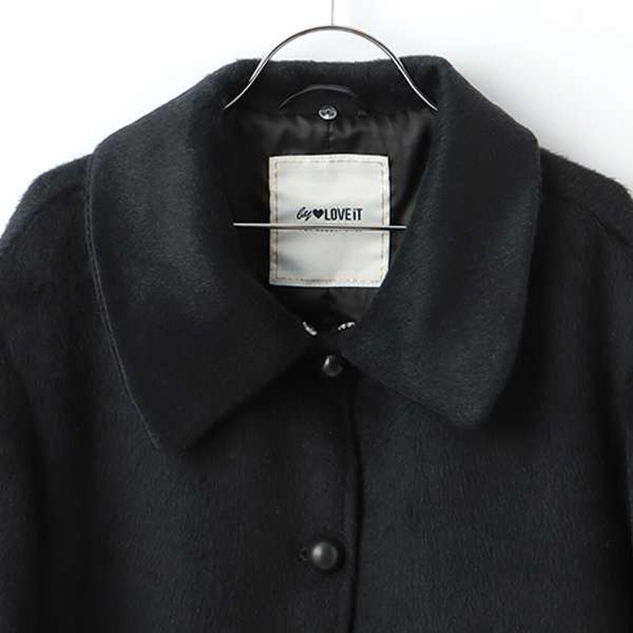 2-WAY Switch Coat,Black, large image number 9
