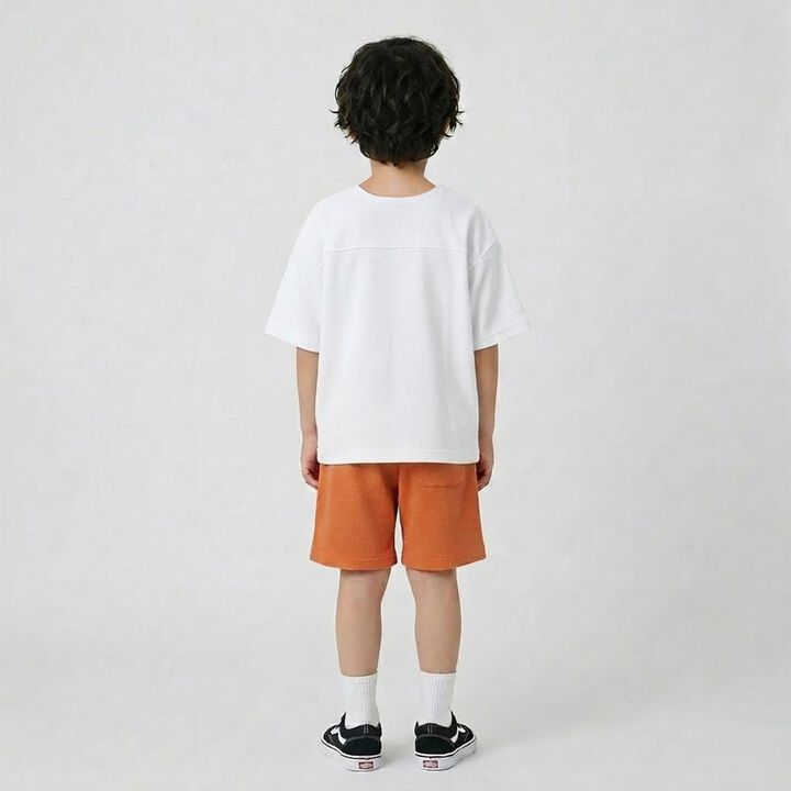 [100% Cotton] Everyday Favorite! Short Sleeve T-Shirts (2-Piece Set) [Kids, Boys & Girls],Milky white, medium image number 34