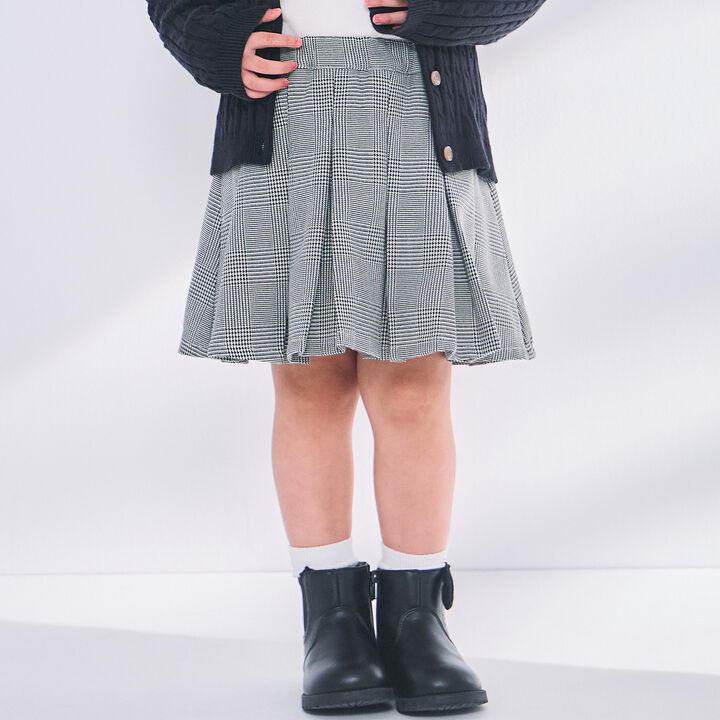 Pleated Skirt-Pants,Gray, medium image number 0