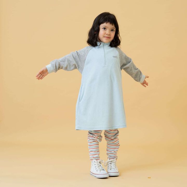 Link Pile One-Piece Dress,Navy, medium image number 3